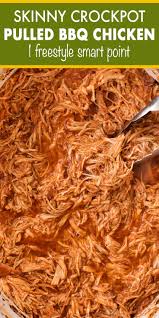 February 3, 2016 by annie chesson 29 comments. Skinny Pulled Crockpot Bbq Chicken The Chunky Chef