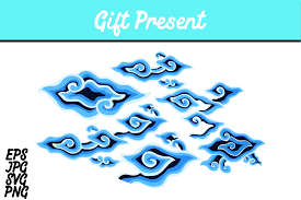 Dahulu pt ini dikenal dengan dama pt broadband multimedia tbk. Bundel Blue Batik Cirebon Mega Mendung Indonesia Set Svg Vector Image Graphic By Arief Sapta Adjie Creative Fabrica Mega Mendung Megamendung Batik