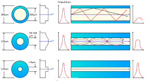 Ces faisceaux peuvent être souples ou rigides et transmettre soit de la lumière. 15 Les Differents Types De Fibres Optiques Et Leur Effet Sur Une Download Scientific Diagram