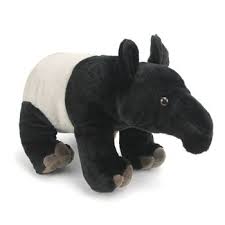 Cuddlekins Tapir Stuffed Animal By Wild Republic At Stuffed Safari Animals Tapir Dinosaur Stuffed Animal