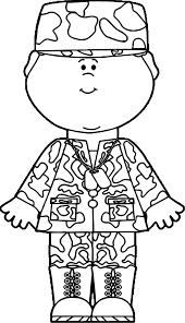 Cool Boy Kids Soldier Coloring Page Coloring Pages For Boys Veterans Day Coloring Page Military Crafts
