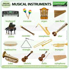 Priscilla queen of the desert. Musical Instruments English Vocabulary List