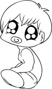 Anime images anime baby drawing base. How To Draw An Anime Baby Step By Step Drawing Guide By Dawn Dragoart Com