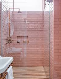 Creating tons of waste, and potentially interrupting the pattern or style, although there are. 15 Amazing Pink Tiled Bathrooms Apartment Number 4