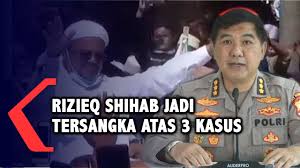 Ceramah rizieq shihab di beberapa tempat selalu menuai kontroversi. Rizieq Shihab Jadi Tersangka Atas 3 Kasus Ini Daftarnya Youtube