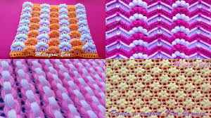 Linda puntada tejida a crochet, fácil de realizar, puede utilizar hilo delgado o mediano. Puntos Tejidos A Crochet O Ganchillo Con Video Tutorial En Mi Canal Milagros Ena Youtube
