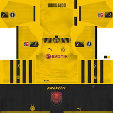 Puma released the new home, away, third, and goalkeeper's outfit of ballspielverein borussia 09 e.v. Borussia Dortmund 2019 2020 Kits For Dream League Soccer Gametube360
