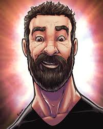 Just me… sometimes I get bored… #cartoon #comic #comicart #comicbookart  #comics #art #artwork #artist #ink #ipad #procreate #ipadart #cartoonart  #draw #drawing #doodle #selfportrait