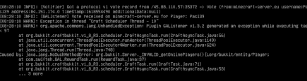 How to install nuvotifier on your server: Ich Brauche Hilfe Bei Nuvotifier Spigotmc High Performance Minecraft