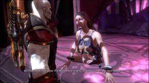 Kratos and aphrodite scene