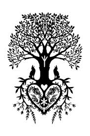 Superb Tree Of Life With Wolfs Tattoo Design Tree Of Life Art Tree Of Life Tattoo Tree Tattoo