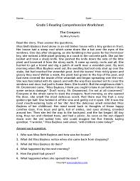 Reading Worksheets Fifth Grade Reading Worksheets In 2020 Reading Worksheets Reading Comprehension Worksheets Reading Comprehension