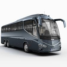 3d Model Irizar I8 Interior Luxury Bus 3d Model Bus Coach