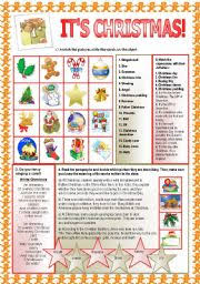 Of course there's no shortage of longstanding christmas traditions, both religious and otherwise, to look forward to, starting with counting down the days to the 25th of december (wine advent calendars, anyone?) and leading right. It S Christmas Esl Worksheet By Nuria08