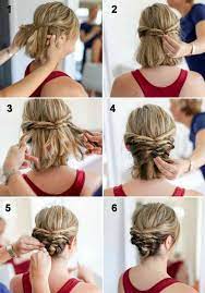 Acconciature Capelli Corti E Medi 2021 150 Idee Bellissime Short Hair Updo Short Hair Styles For Round Faces Braids For Short Hair