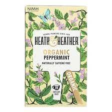 Heath Heather Tea Peppermint Herbal Case Of 6 20 Ct Peppermint Tea Organic Peppermint Tea Organic Peppermint