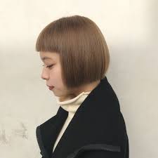 お人形さんみたいな the bob フレンチに バングもワイドに うぶ毛がみえるのがこれまたかわいーですね リップラインの前下がりぼぶ ドライヤーで乾かすだけでokです 四方八方はスライドで bob アメリ レオン umitosなつきヘアー japan hair ボブ 前