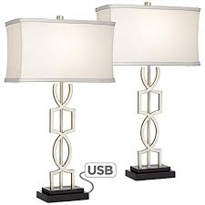 If you have a bed with a tall and ornate headboard, then you should consider getting a complimentary tall, ornate lamp — it should fit your room well. 25 Fantastic Lamps With Usb Ports Charge Devices Anywhere Home Stratosphere