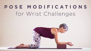 Pose Modifications For Wrist Challenges Yoga For Beginners Yoga For Arthritis Yoga Poses