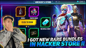This game is available on any android phone above version 4.0 and on ios up to 50 players can be included in free fire. New Hacker S Store Event I Got New White Shadow Top Bundle New Backpack Skin Garena Free Fire 2020 Youtube