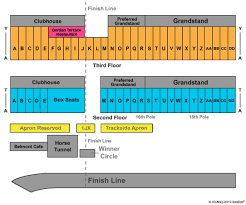 Belmont Park Raceway Tickets In Elmont New York Seating