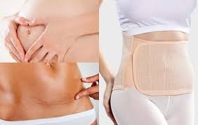 Six Tips To Flatten Your Tummy After Having A C Section Giving Birth Is A Huge Transition In Woman S Life And While Flatten Tummy C Section C Section Workout
