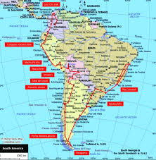 Useful information, videos and images from the countries we have visited on the continent of central america. My South America Route South America Map South America Destinations South America Travel
