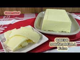 Esta Es La Forma Mas Sana Y Natural De Preparar Queso Mozzarella Falso El Queso Mas Facil De Hacer Del M Queso Mozzarella Receta De Queso Recetas Para Cocinar