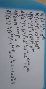 Orice număr (diferit de zero) ridicat la puterea 1 este egal cu el insuşi. EfectuaÈ›i Calculele Utilizand Regula Deschidem ParantezÄƒ A La Puterea M Inchidem Paranteza La Puterea Brainly Ro