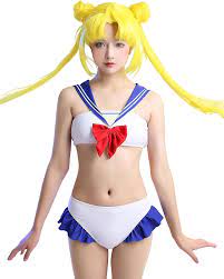 Amazon.com: haikyuu Anime Bikini Set Sailor Two