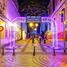 Macao Light Festival 2017 Chinese Celebrations Western Festival Colonial History