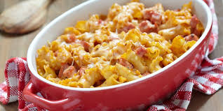 Gratin De Macaronis Aux Lardons Recette Gratin De Macaroni Au Jambon Gratin De Macaroni Recettes De Cuisine