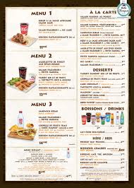 Hakuna Matata Disneyland Modele De Menu De Restaurant Carte Restaurant