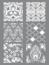 L'eau et savon 7mil réutilisable mylar » pochoir style vintage créer votre propre projet à l'aide de nos pochoirs réutilisables. Pochoir Pour Pate Polymere 11 4x15 3 Cm Graine Creative Hindou La Fourmi Creative