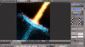 Create An Energetic Fire And Water Scene In Blender 1 Of 4 Blender Tutorial Blender 3d Blender