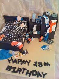 18th birthday party decorations, cakes, quotes and invitation. Andyasimplechef Blogspot Com Messy Boys Bedroom Cake Boys 18th Birthday Cake 18th Birthday Cake 18th Birthday Cake Ideas