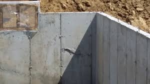 How thick is a typical poured concrete basement wall? Cracks In A Newly Constrcuted Basement Wall Home Improvement Stack Exchange