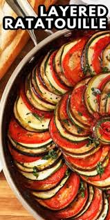 Check spelling or type a new query. Ratatouille Is A Simple Yet Elegant Dish Of Layered Vegetables That Are Cooked Until Tend Easy Ratatouille Recipes Ratatouille Dish Easy Vegetable Side Dishes