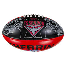 The team that tries to fly up to find glory and fame. Sherrin Afl Essendon Bombers Softie Ball In N A Intersport Australia