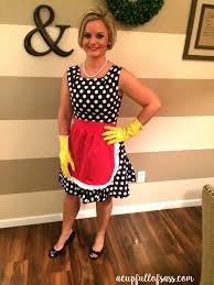 Ever feel like becoming the femme fatale in some of your favorite 50's movies? 50 S Housewife Halloween Costume A Cup Full Of Sass