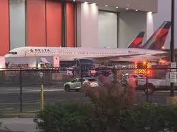 Two Delta workers killed and one injured after plane tire explodes at Atlanta  airport