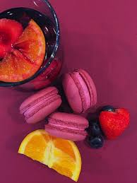 Sangria Macarons Redwine Wine Sangria Macarons Wine Tasting Near Me Dessert Drinks Sangria Wine