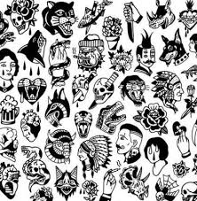 Black American Traditional Tattoo Stencils 24 Ideas Tattoo Designs Traditional Ideas Traditional Tattoo Illustration Old School Tattoo Designs Tattoo Illustration