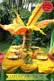 The spectacular tropical vistas and green flash at sunset set the stage for a memorable starlight dinner. Jamaican Themed Engagement Party Ideas