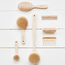Beautiful Natural Brushes Combs And Dry Brushes Made From Compostable Natural Bristles For A Zero Waste Plastic F Waste Free Living Wood Nails Wood Comb
