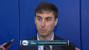 Ned Cohen talks taking new job as Sixers chief of staff