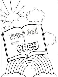 20 rabbit coloring pages selection. Obey The Lord Coloring Page For Kids All Coloring Pages Central