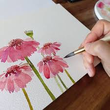 When discussing watercolor painting for beginners, you generally start with what materials you will need and why. 30 Watercolor Flower Painting Ideas For Beginners Beautiful Dawn Designs