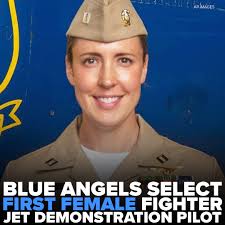The Blue Angels, the US Navy's elite flight demonstration squadron, has  selected the first female fighter jet demonstration pilot for their  upcoming season. While Lt. Amanda Lee was selected to be a