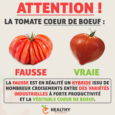 La Tomate Cœur De Bœuf Qu On Trouve Dans Les Commerces N Est Pas La Veritable Cœur De Bœuf C E Alimentation Et Sante Etre En Bonne Sante Conseils Alimentaires